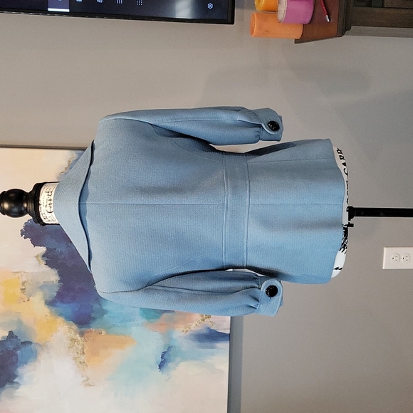 Nine west teal coat - Picture 4 of 7